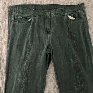 Stylish Green Women's Jeans